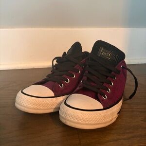 Women’s Converse Chuck Taylors in Purple - Limited Ed, size 8